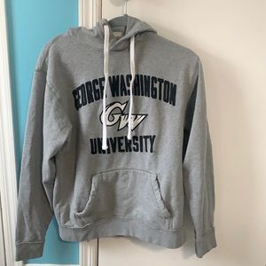 george washington university sweatshirt size small